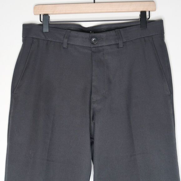 Haggar H26 Mens Pants Size 32x34 Dark Gray Utility Active‎ Office Career - Picture 6 of 10